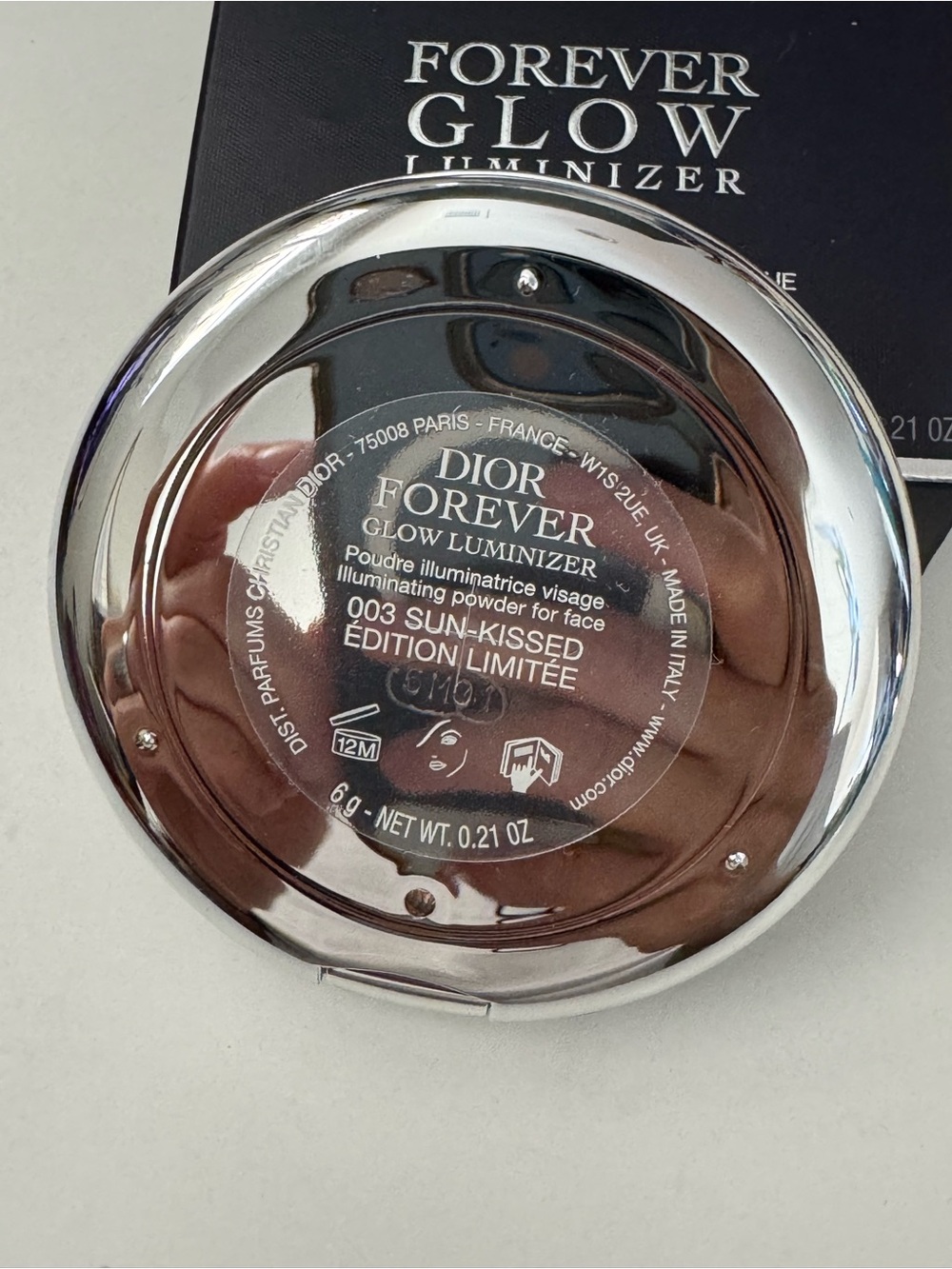 Dior Forever Glow Luminizer Compact – 003 Sun-kissed Limited Edition - Picture 3 of 6